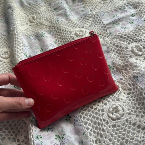 Red Kate Spade Camellia Street Mini Pouch/ Wallet - Picture 3 of 5
